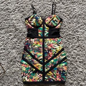 Material girl body con dress size small